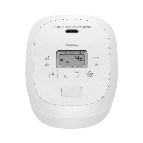 東芝 TOSHIBA RC-10 RXA-W ミルキーホワイト 炎匠炊き 真空ＩＨ炊飯器 5.5合炊き
