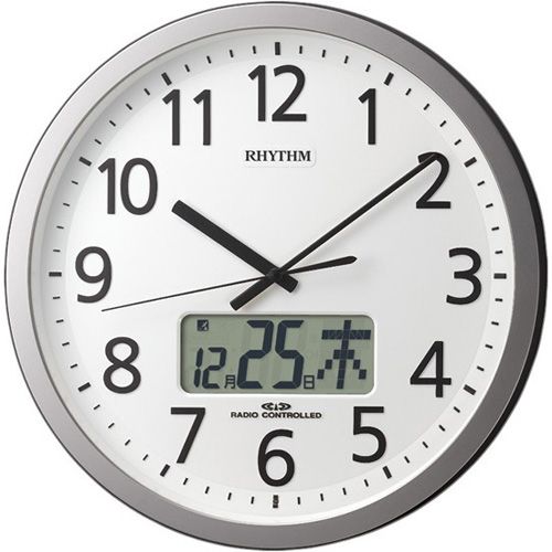RHYTHM(リズム) 4FN405SR19 プログラムカレンダー405SR 電波掛け時計