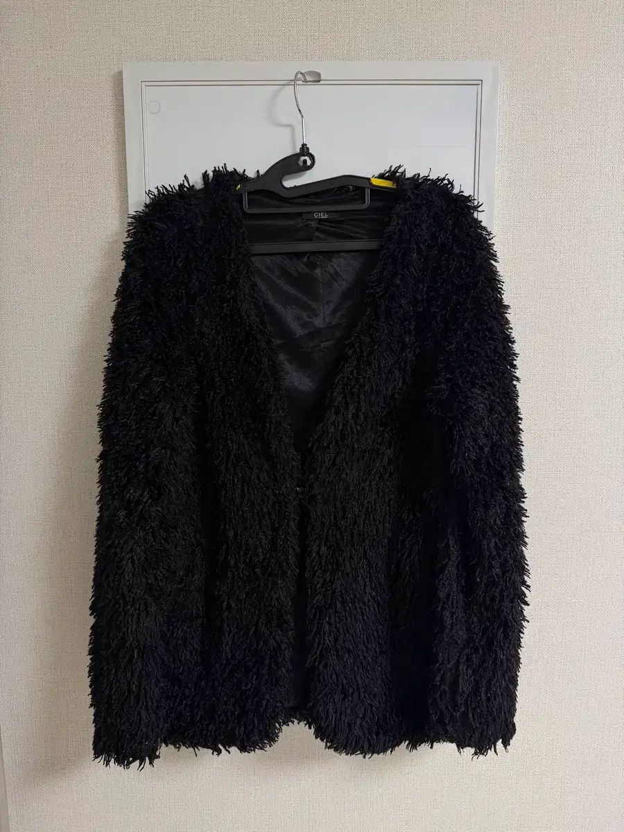 日本 ヴィンテージ ギャル ブラック ファー ジャケット