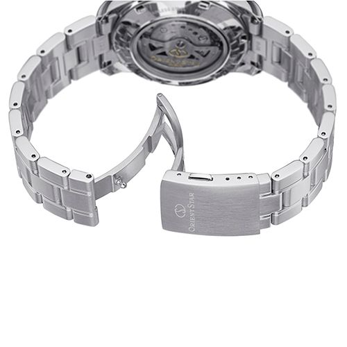  オリエント ORIENT RK-AT 0003 E Star SEMI SKELETON Contemporary メンズ 機械式 腕時計 腕時計(デジタル) 時計