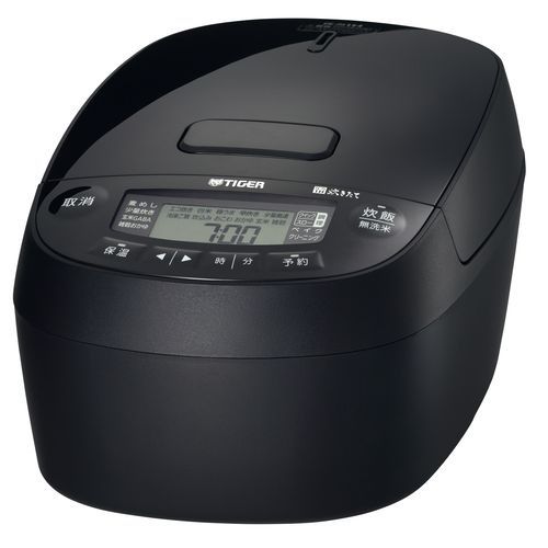 タイガー魔法瓶 TIGER JPV-10 Y 4 K ブラック 炊きたて 炊飯器 5.5合