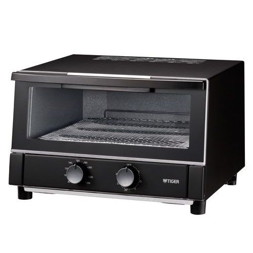 タイガー魔法瓶 TIGER KAM-S 132 KM マットブラック やきたて オーブントースター 1300 W