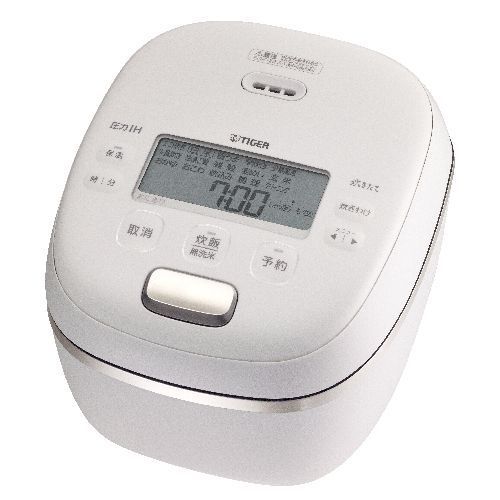 タイガー魔法瓶 TIGER JRI-G 100-WO オフホワイト ご泡火炊き 圧力IHジャー炊飯器 5.5合