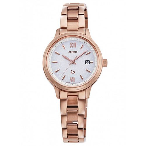 オリエント ORIENT RN-WG 0419 S iO イオ クオーツ ライトチャージ レディース