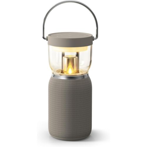 A-Stage LS 01 A-BE ベージュ Re De Light ＆ Sound ワイヤレススピーカー付きLEDランタン 卓上のキャンドルのような心地よいデザイン