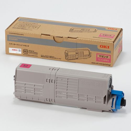 OKI TC-C4BM1 純正 トナーカートリッジ マゼンタ - メルカリ
