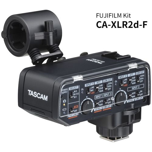 TASCAM タスカム CA-XLR 2 d-F ミラーレスカメラ対応XLRマイクアダプター 富士フイルム用