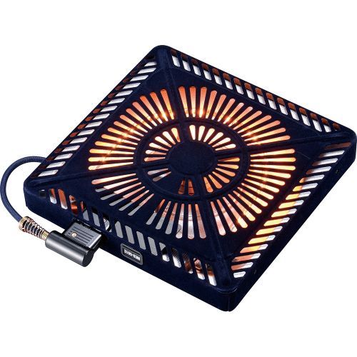 メトロ MCU-501 E DKB こたつ用取り替えヒーター 薄型 手元コントローラー 無段階 カーボン 500 W