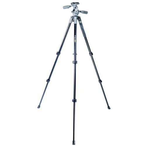 3段アルミ三脚 4ウェイ雲台付属