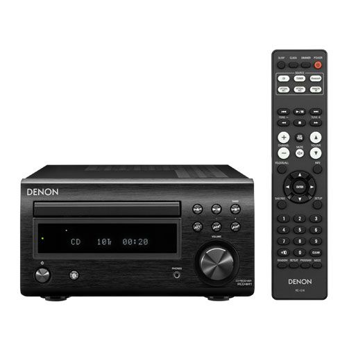 DENON デノン RCD-M 41-K ブラック CDレシーバーシステム Mシリーズ