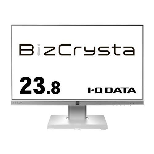 IODATA アイ オー データ LCD-BC 241 DW-F BizCrysta 23.8型 フルHDディスプレイ ホワイト 人感センサー搭載
