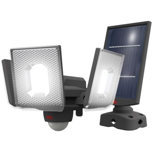 ムサシ musashi S-340 L 7.5 W×3灯スライド型LEDソーラーセンサーライト USB ソーラー充電