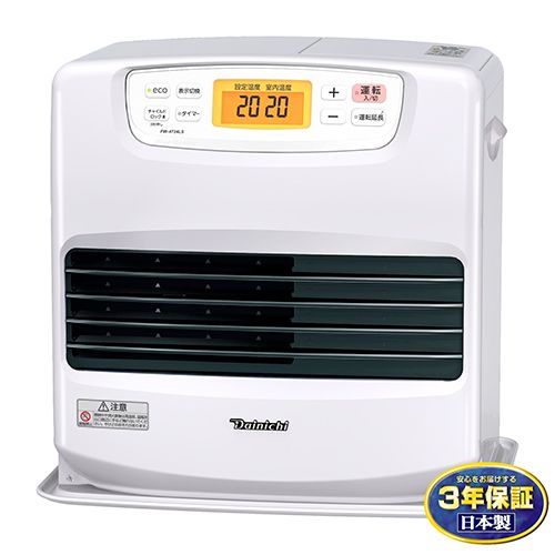 ダイニチ FW-4724 LS W ムーンホワイト 石油ファンヒーター 木造12畳|鉄筋17畳