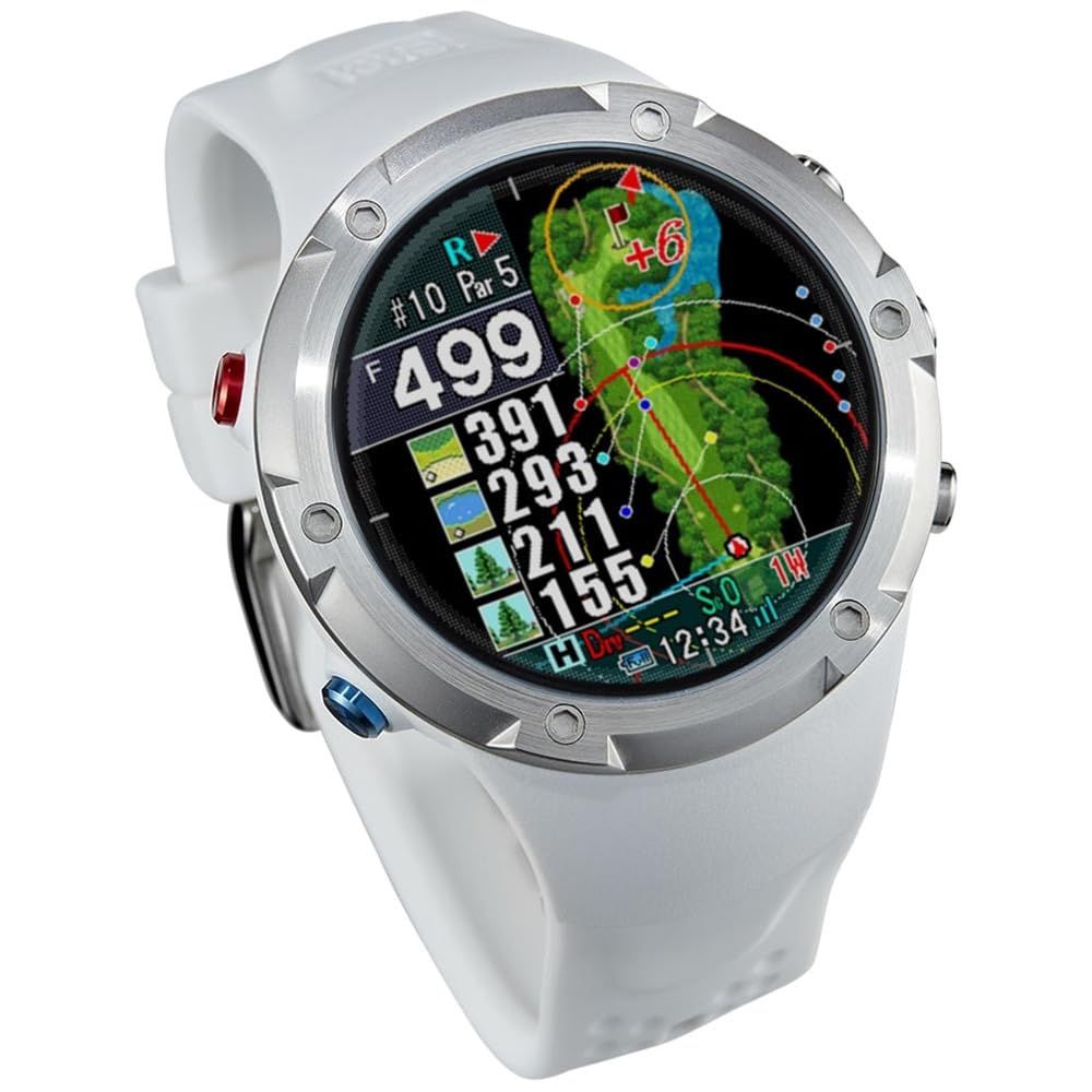 ゴルフ Shot Navi Evolve PRO(ショットナビ) ホワイト 大画面カラー 