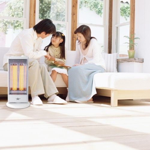 アラジン AEH-G100C-W ホワイト 遠赤グラファイトヒーター 1000W