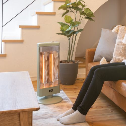 アラジン AEH-G1000A-G グリーン グラファイトヒーター 4段階切替