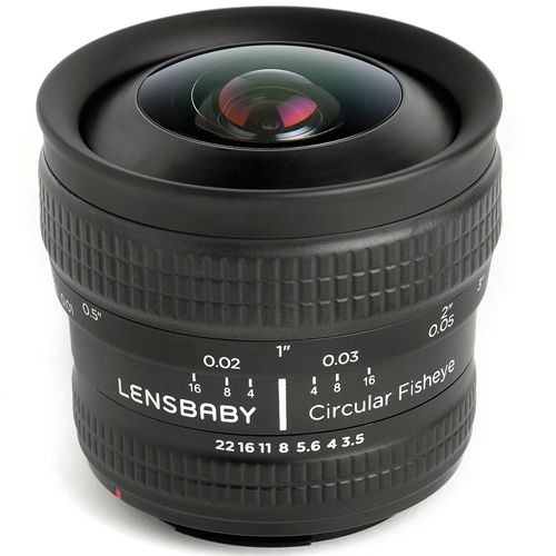 レンズベビー LENSBABY サーキュラー フィッシュアイ ソニーE用