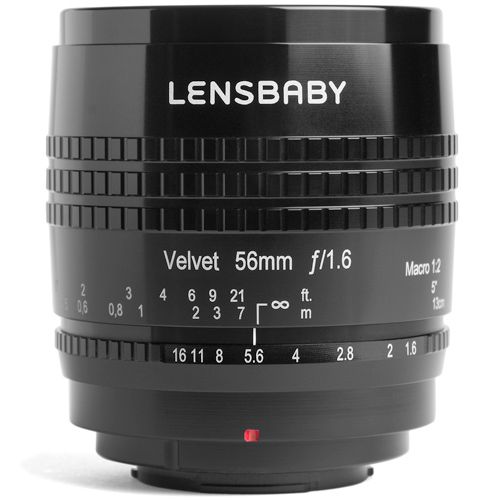 レンズベビー Velvet 56 ブラック ソニーE用