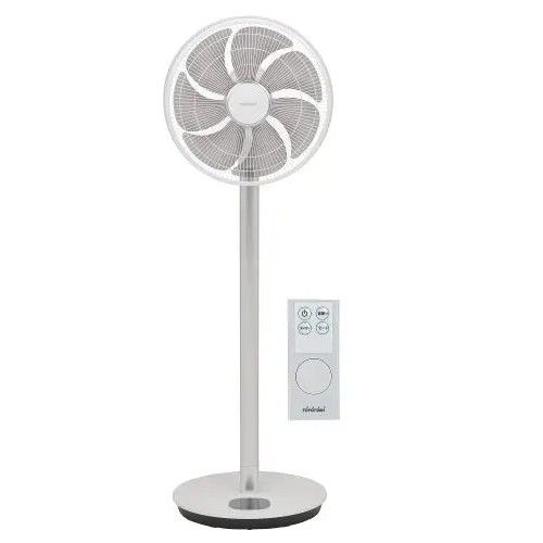 トヨトミ FS-FD 3524-W ホワイト 35 cmDCハイポジションフロア扇風機 リモコン付