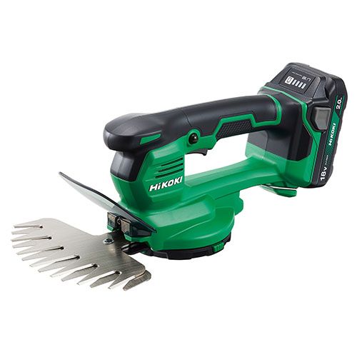 ハイコーキ HiKOKI -BG 18 V 充電式 芝生バリカン 2.0 Ah蓄電池 充電器付き