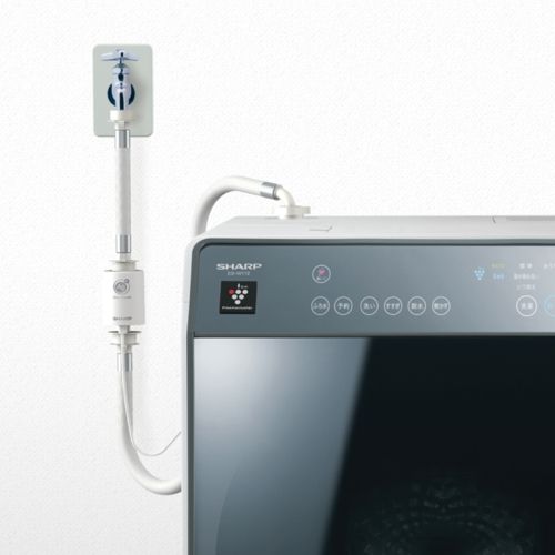 シャープ(SHARP) AS-AG1 銀イオンホース 洗濯機用ホースにつなぐだけで