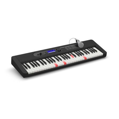 CASIO カシオ LK-540 BK ブラック Casiotone 光ナビゲーションキーボード 61鍵盤 200曲内蔵 選べる充実のダウンロード曲