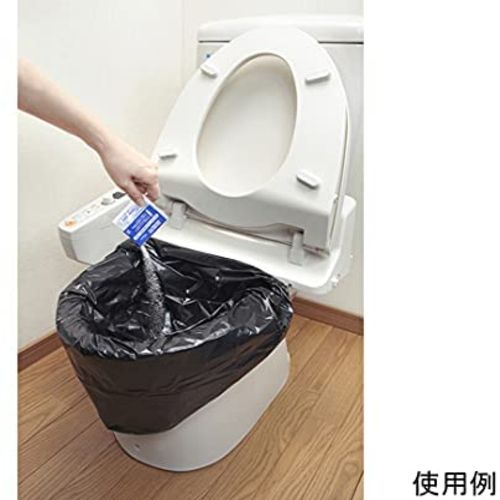  株 サンコー トイレ非常用袋 100回分 排泄処理袋 凝固剤付 RB-06 簡易トイレ その他 防災関連グッズ