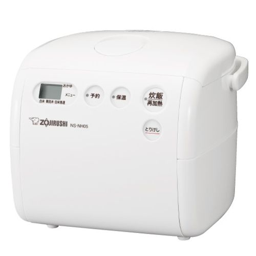 象印 NS-NH 05-WZ ソフトホワイト め炊き マイコン炊飯ジャー 3合