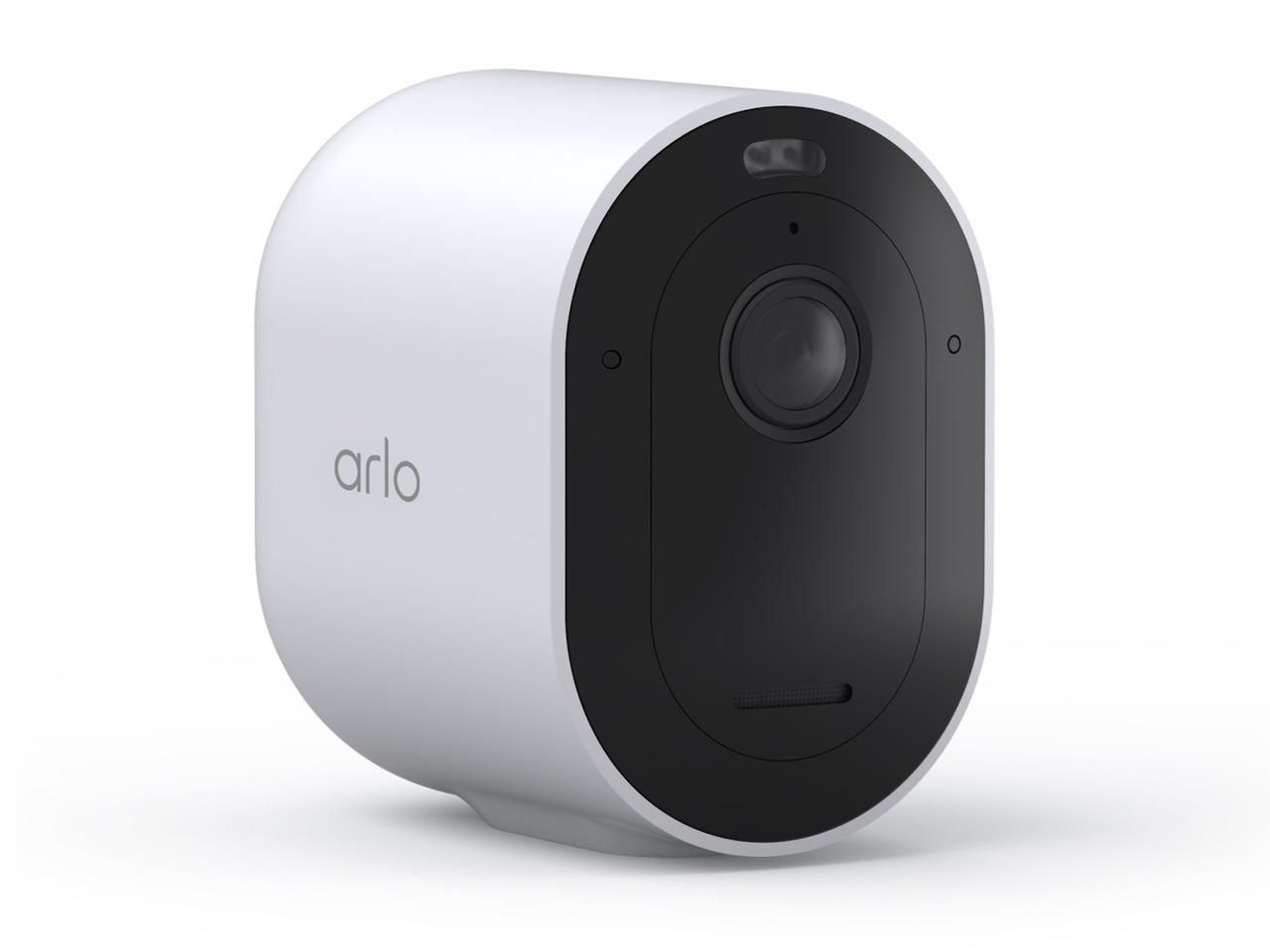 Arlo Pro 5 2 K Spotlight Wire-Free Camera 1 Pack White -100 JPS