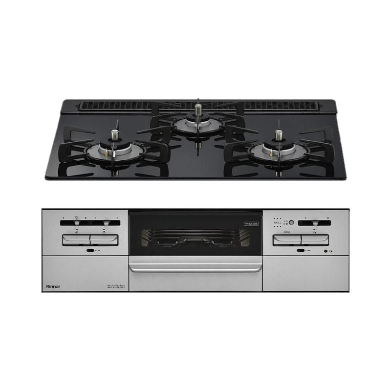 RINNAI リンナイ ビルトインガスコンロ ココットプレート付属 同等品 Mytone マイトーン シアーブラ