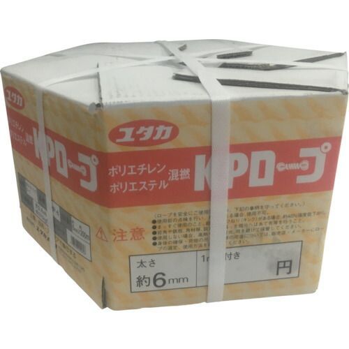 ユタカメイク　ＫＰメーターパックロープ　６ｍｍ×２００ｍ