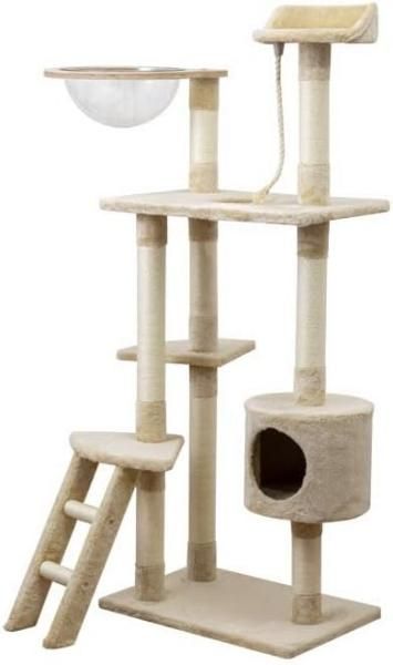 ファミリー ライフ Family-life NEWｷｬｯﾄﾀﾜｰ 肉球ﾍﾞｯﾄﾞ付 ｱｲﾎﾞﾘｰ 0421610