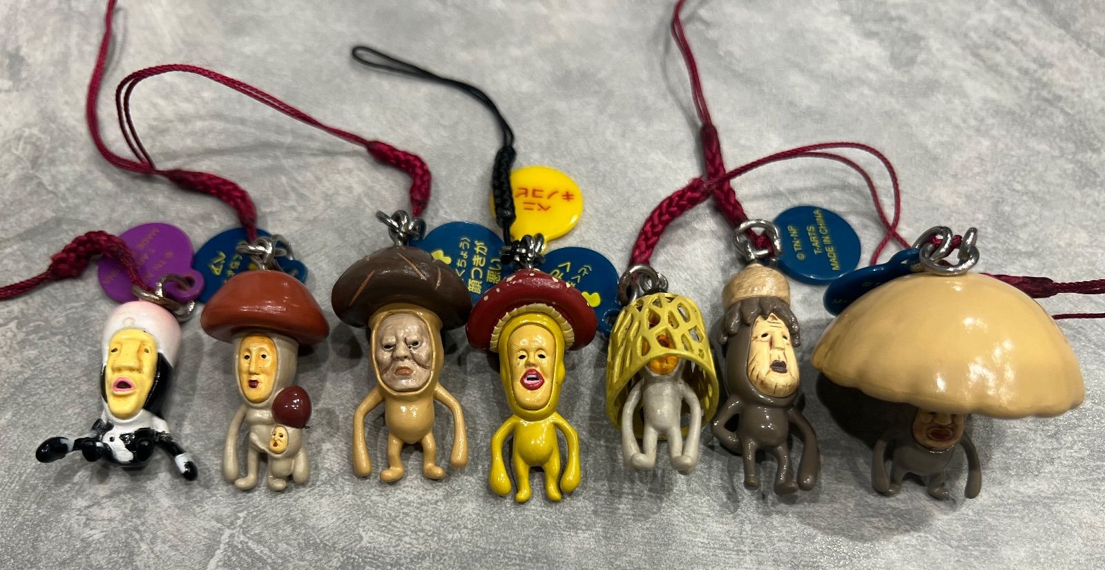 こびとづかん 根付けストラップ ストラップ キーホルダー 根付