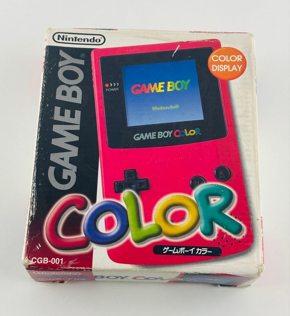 ニンテンドー ゲームボーイカラー レッド 本体 GAMEBOYCOLOR red