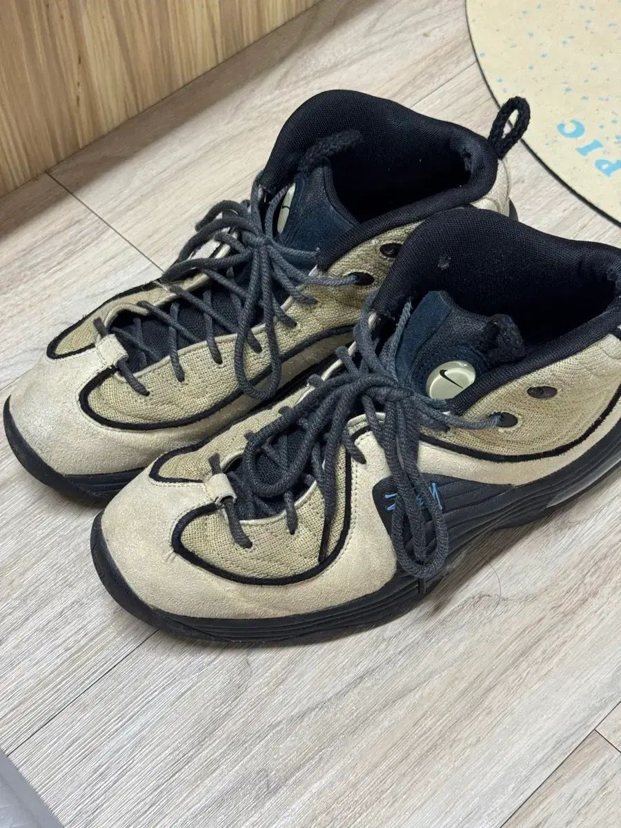 ナイキ STUSSY エアペニー2 ライムストーン 285