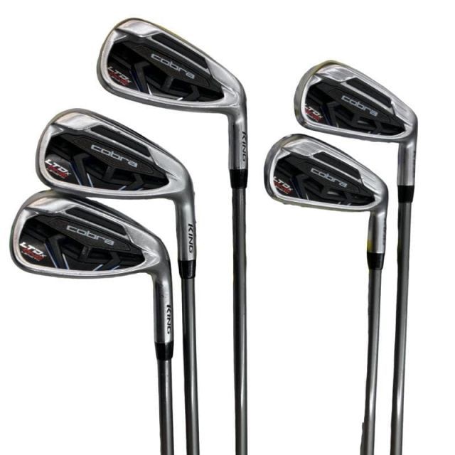 コブラ KING LTDx ONE LENGTH 5 S アイアンセット IR SPEEDER NX for Cobra フレックスR メンズ 男性用 右利き 右用 Cランク ゴルフクラブ