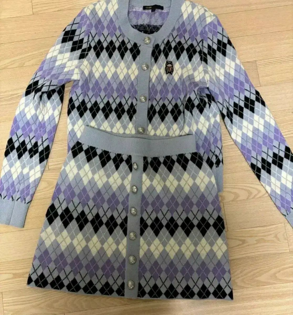 マージュ maje アーガイル ONE PIECE セット