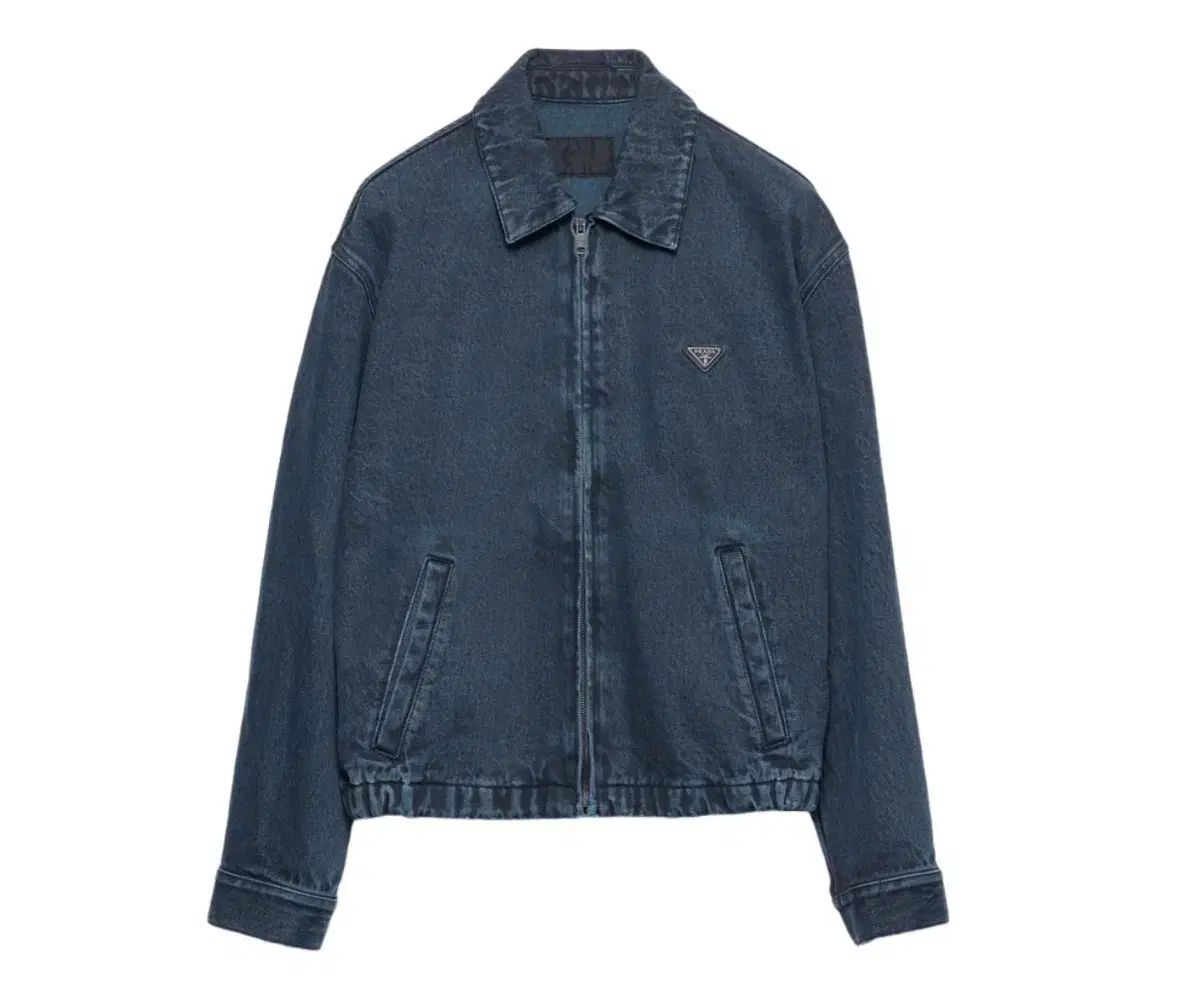 PRADA プラダ デニム ブルゾン ジャケット オブシディアン カラー L サイズ ヒョンジェ HYUNJAE 全国