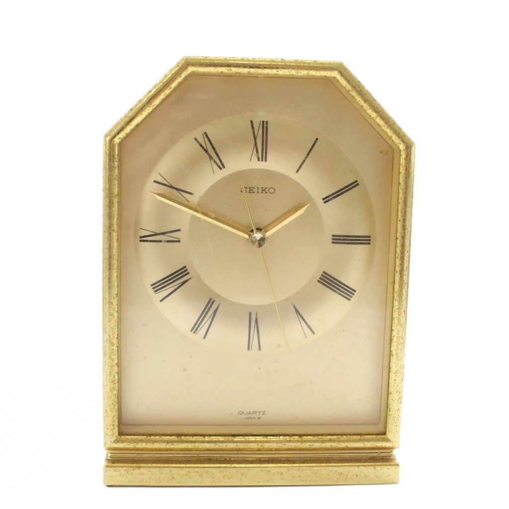 Anteq S クラシック ゴールド 置時計 Anteq S クラシック ゴールド 置時計 Anteq S クラシック ゴールド 置時計