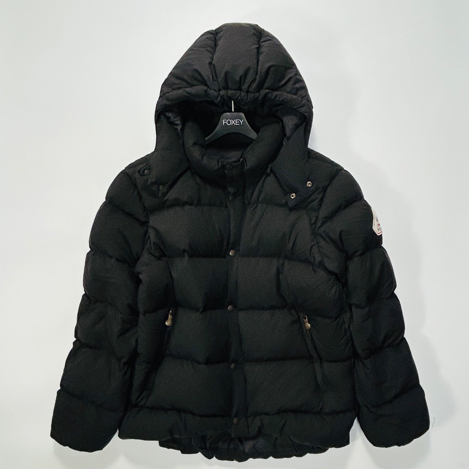 PYRENEX ピレネックス SWILDENS スウィルデンズ ダウンジャケット PLUME プルーム コラボ オーバーサイズ フード ブラック TU