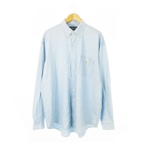 ラルフローレン RALPH LAUREN 90s ヴィンテージ BIG SHIRT ボタン