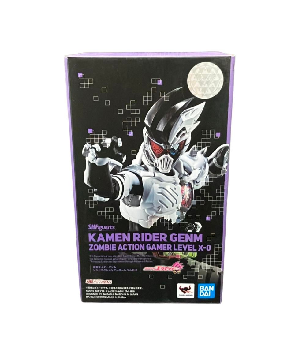 バンダイ 仮面ライダーエグゼイド S.H.Figuarts 仮面ライダーゲンム ゾンビアクションゲーマー レベルX-0 フィギュア