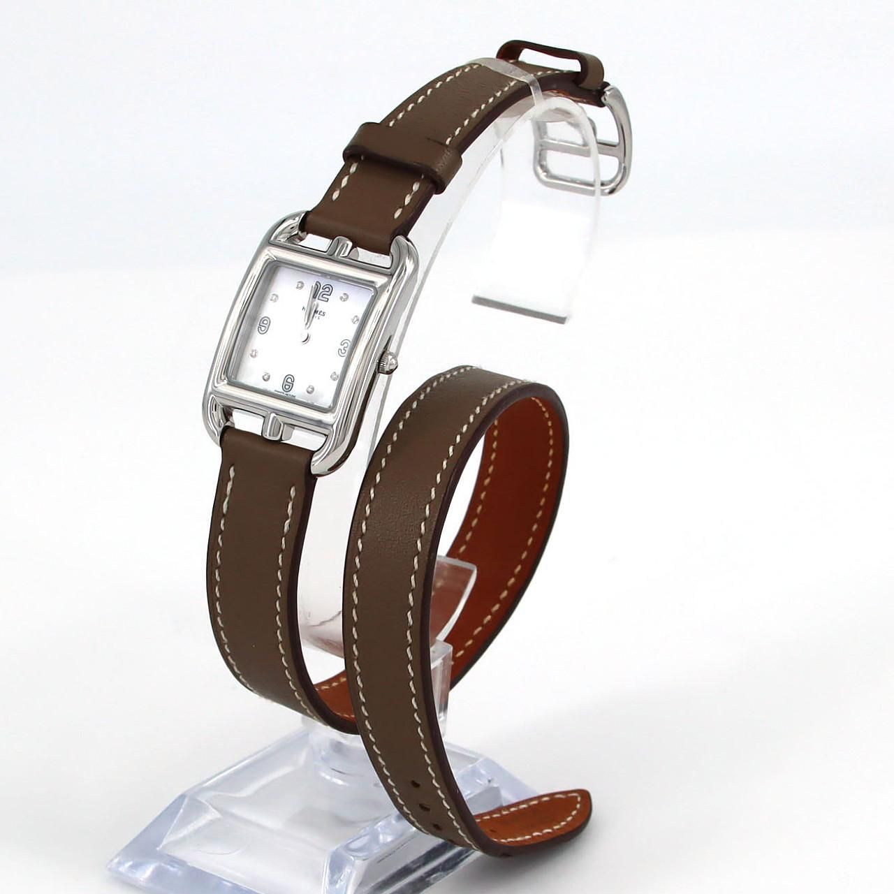 エルメス ケープコッド･ドゥブルトゥール･8 P CC 1.210 SS クォーツ