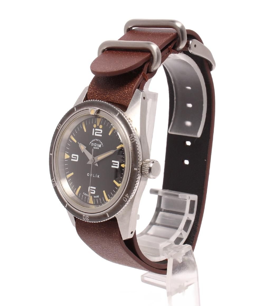 プリム 腕時計 Orlík オルリーク 自動巻き ブラック メンズ PURIM