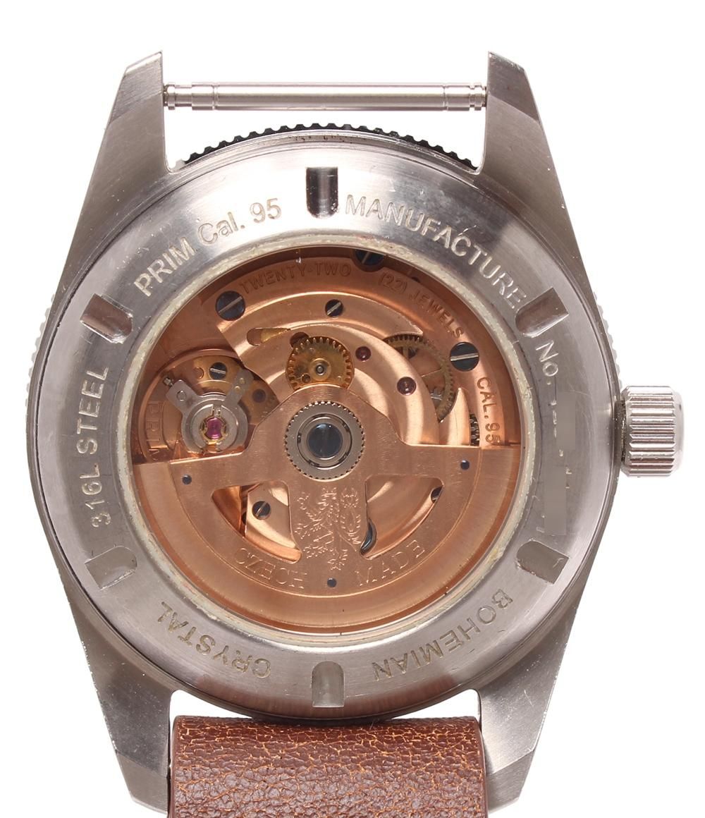  プリム 腕時計 Orlík オルリーク 自動巻き ブラック メンズ PURIM その他 時計