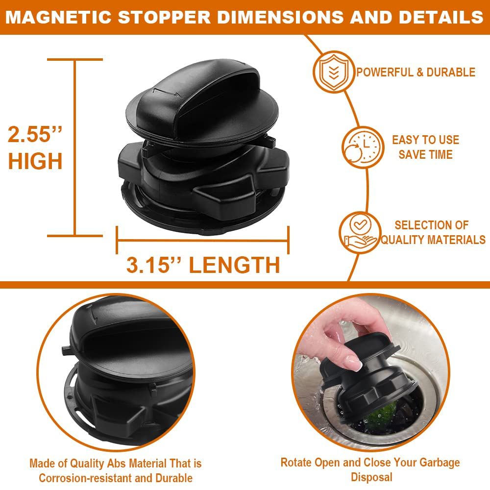 カバーコントロール-プロカバーコントロールバッチフィードディスポーザー ブラックABSプラスチック