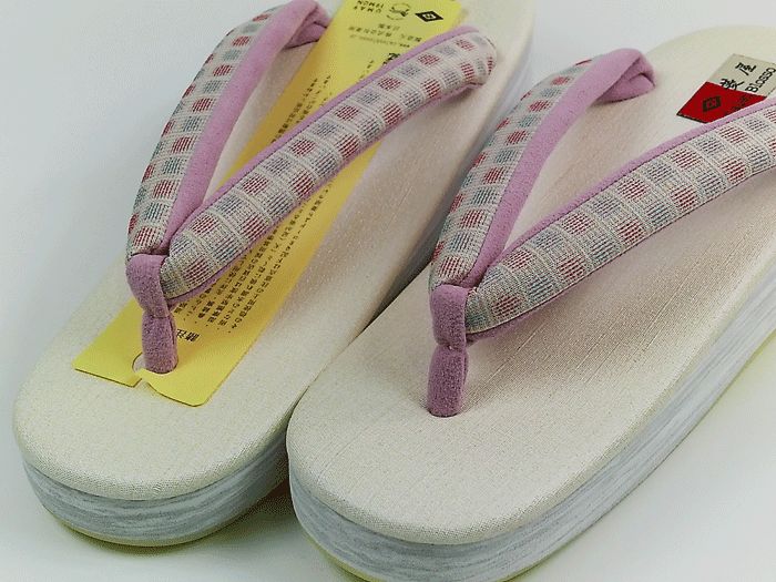 カレンブロッソ 菱屋カフェ草履 鼻緒がお洒落 Lサイズ Shops 011004