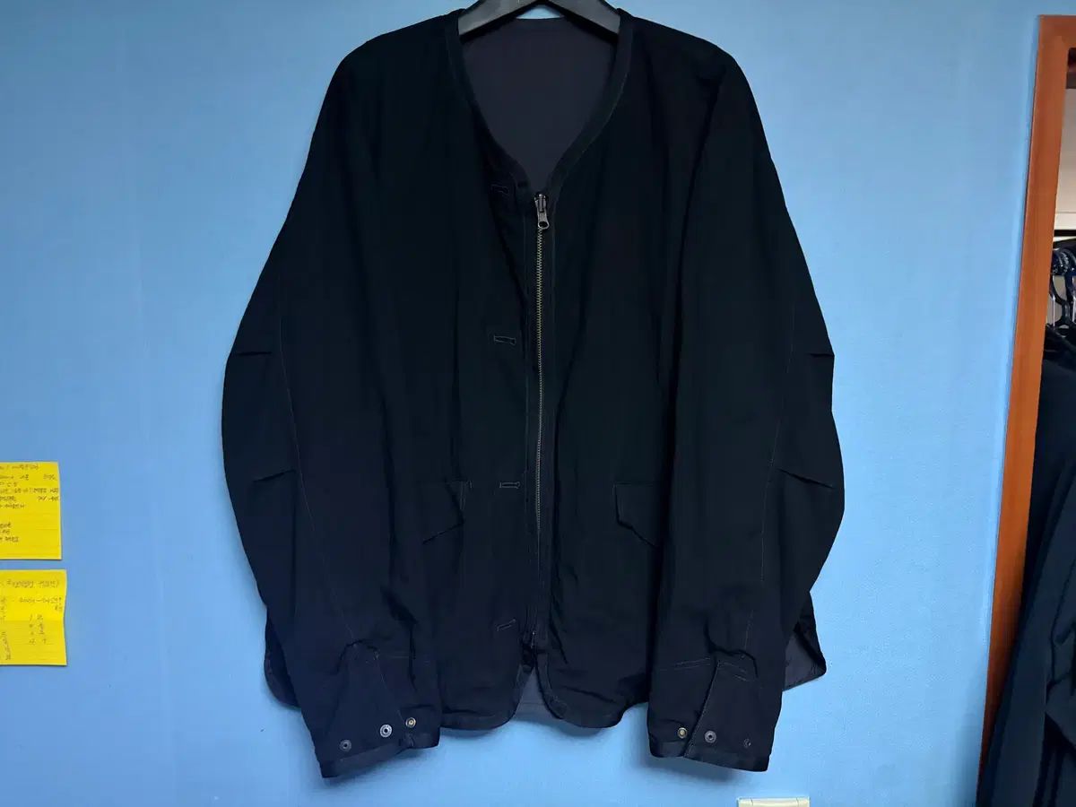 2 해칭룸 リバーシブル ライナー ジャケット チャコール|ブラック