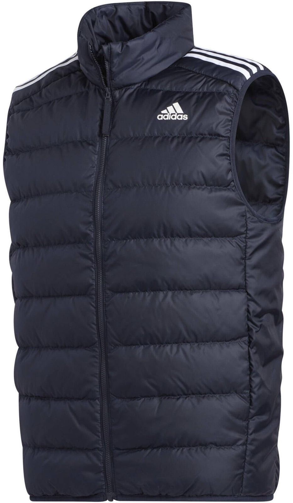 adidas アディダス ダウンジャケット ESS ダウン ベスト メンズ レジェンドインク GH 4584 日本 J|XO 日本サイズ3 L相当 XO