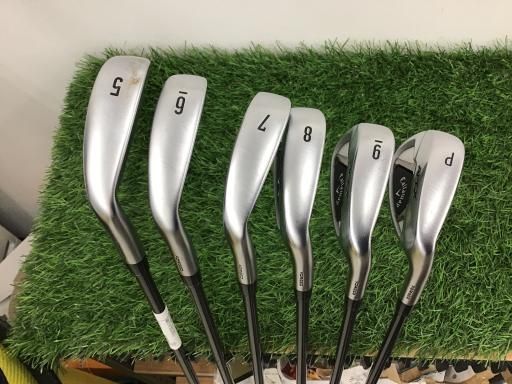 中古】 キャロウェイ APEX DCB(2021) 6S アイアンセット IR Diamana 55